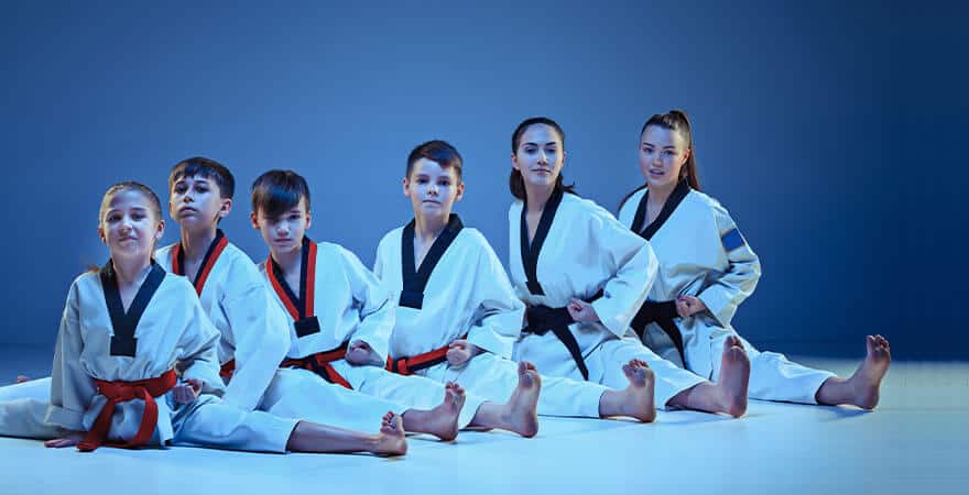 Martial Arts Lessons for Kids in Broomfield CO - Kids Group Splits