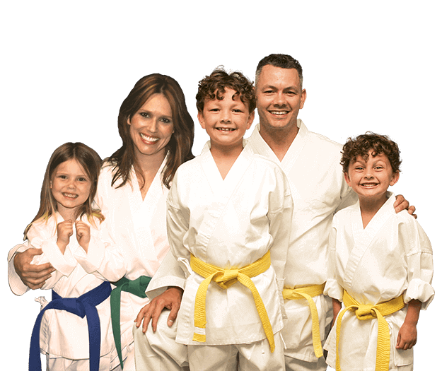 Martial Arts Lessons for Families in Broomfield CO - Group Family for Martial Arts Footer Banner
